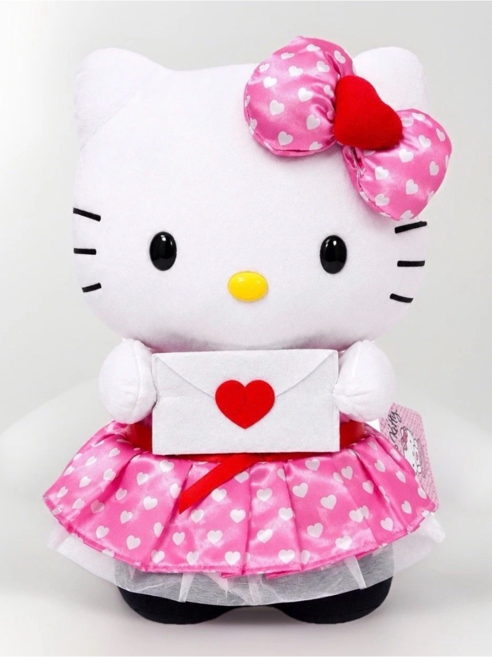 Hello Kitty Valentines Greeter With Pink Heart Dress & Envelope 2026 CVS BNWT
